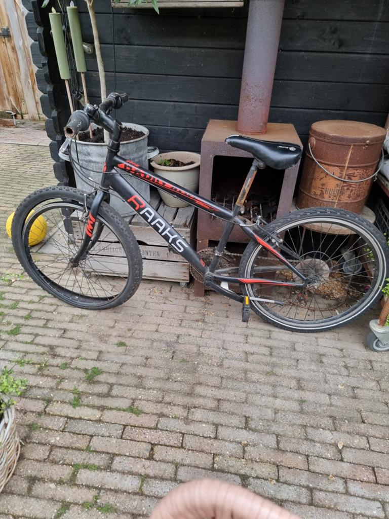 Mountainbike 24 inch - Opknapper (mist binnenband voor), Ophalen of Verzenden, Gebruikt, Overige merken