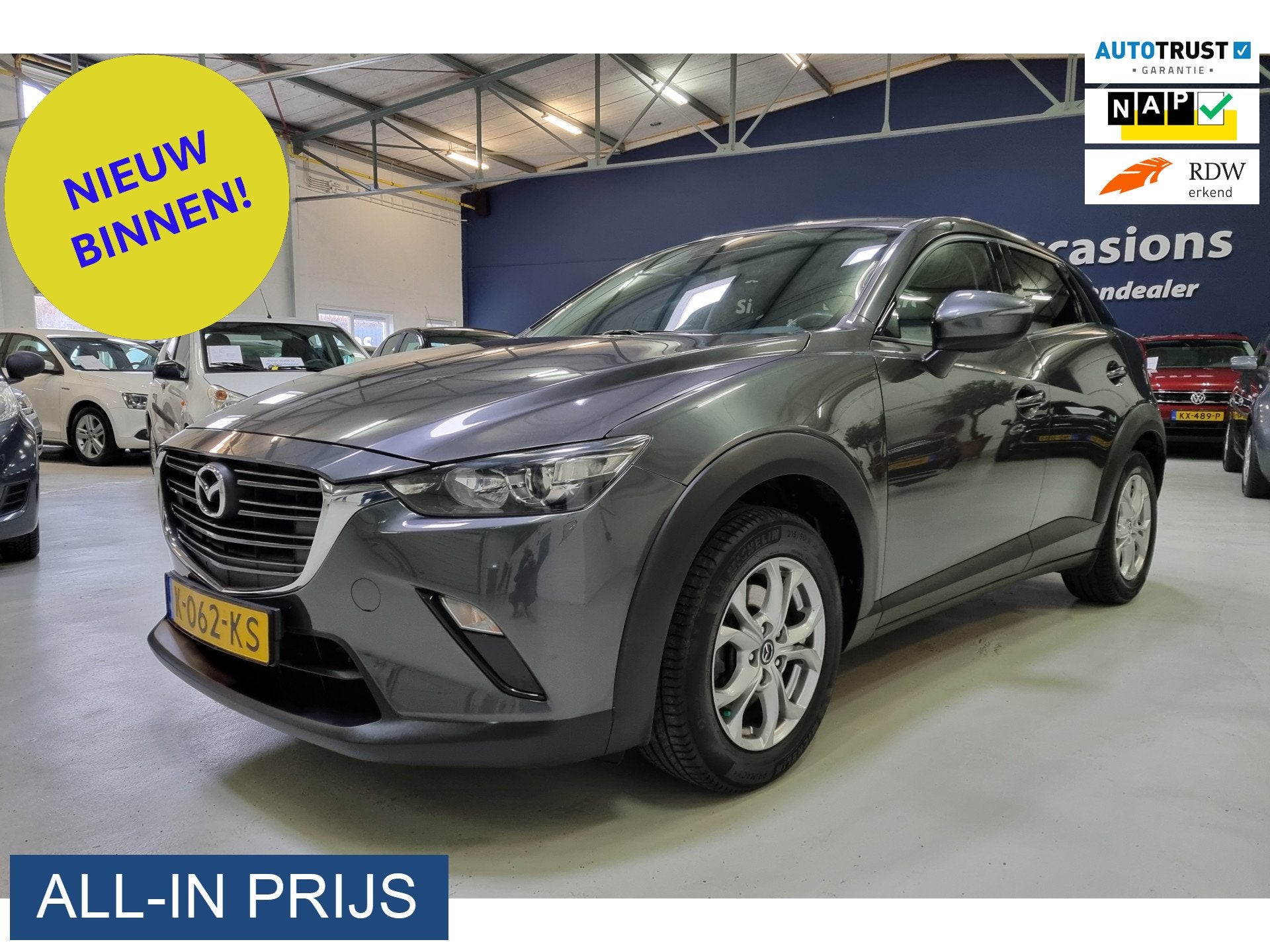 Mazda CX-3 2.0 SkyActiv-G 121 Comfort ✅NETTE AUTO ✅TREKH, Auto's, Mazda, Voorwielaandrijving, 1998 cc, Euro 6, 4 cilinders