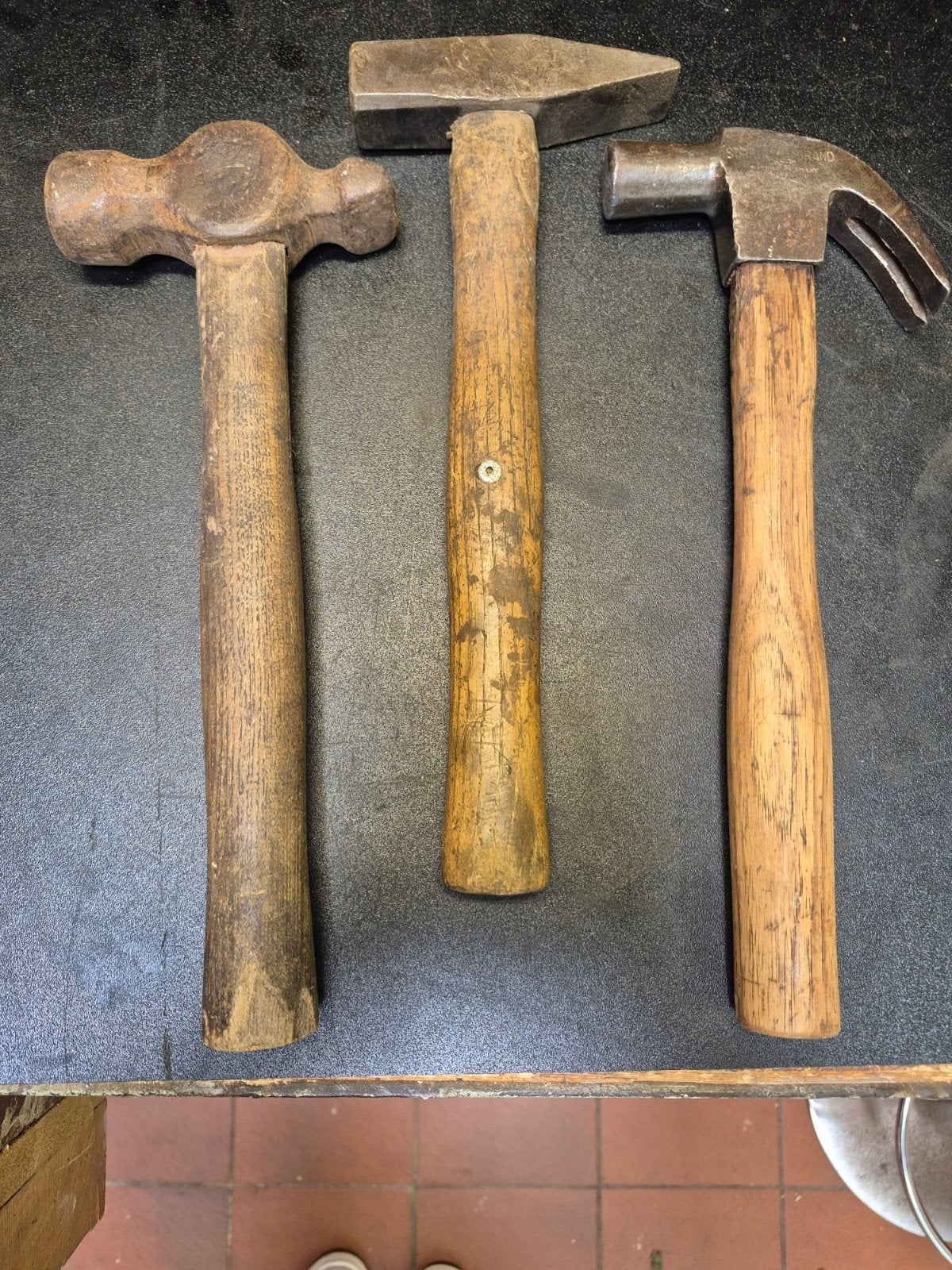 3 hamers klauwhamer engineerhamer metaalhamer, Ophalen of Verzenden