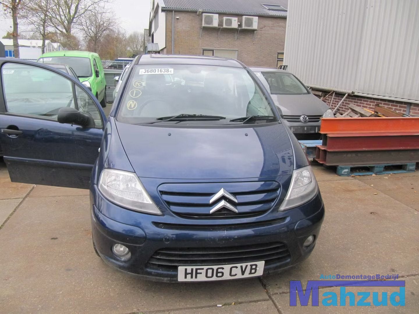 CITROEN C3 1.6 16V MOTORBLOK NFU MOTOR, Gebruikt, Citroën, Stellantis N.V., Ophalen of Verzenden
