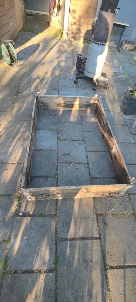 Kweekbakken, Ophalen, Rechthoekig, Hout