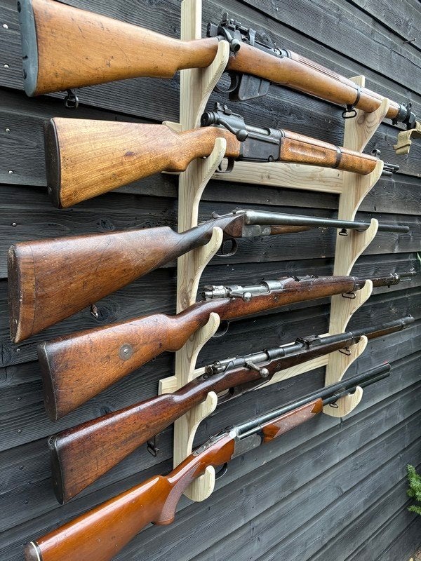 Wand rek T.B.V Geweer Zwartkruit Airsoft, Jacht Schietsport, Ophalen of Verzenden, Overige soorten, Nederland, Kunstobject
