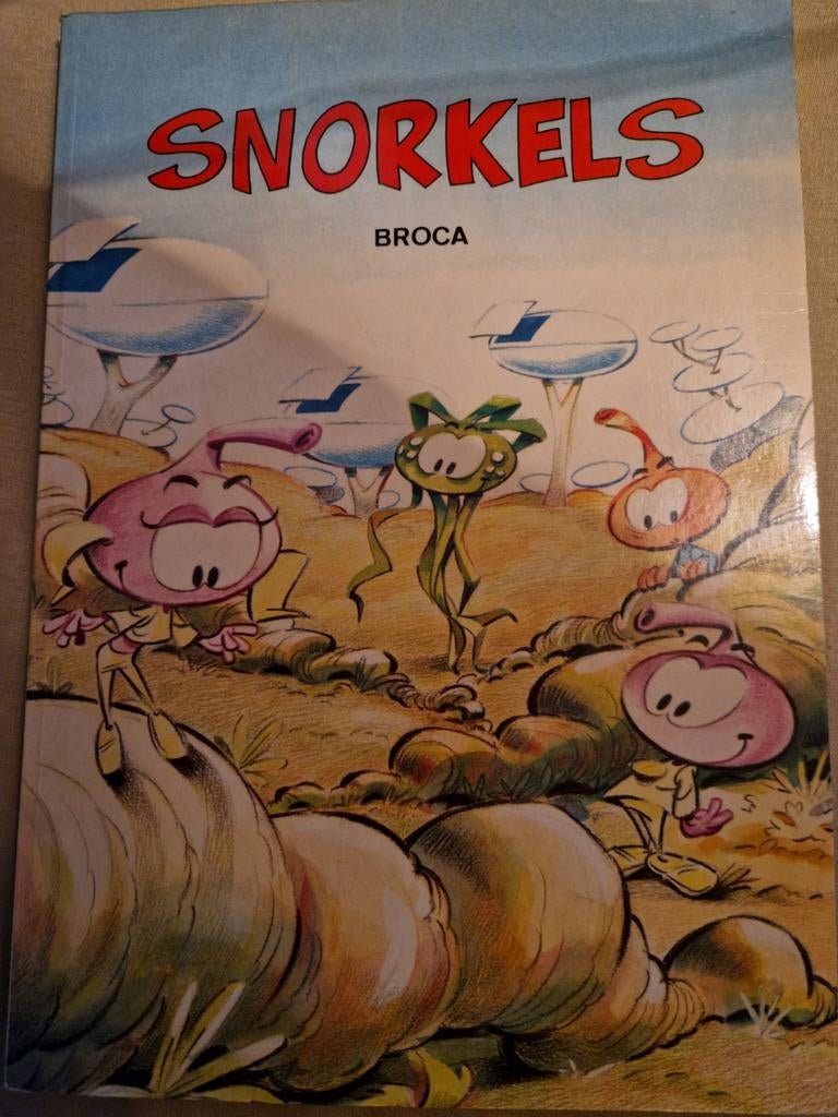 1982 de snorkels strip comic stripboek the snorks sepp broca, Eén comic, Ophalen of Verzenden, Zo goed als nieuw, Europa