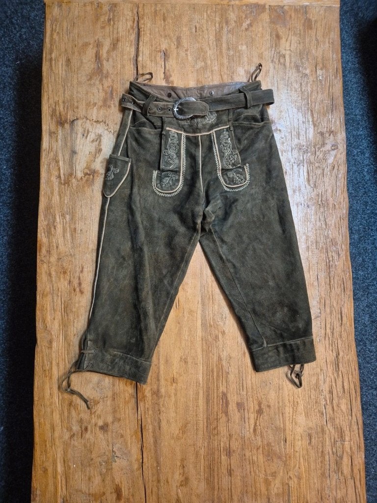 Mooie dames lederhosen, Orgin tiroler, Bruin, Djt@dejuistetoon.eu, Ophalen of Verzenden