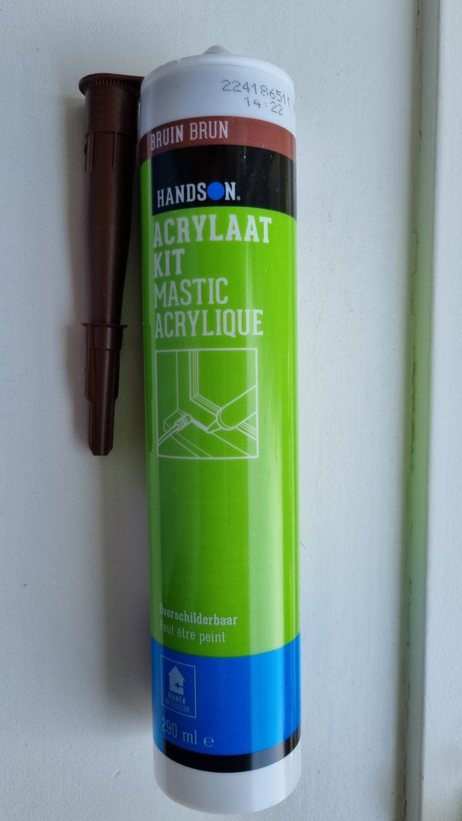 HandsOn Acrylaat Kit Bruin 290 ml - Overschilderbaar, Ophalen