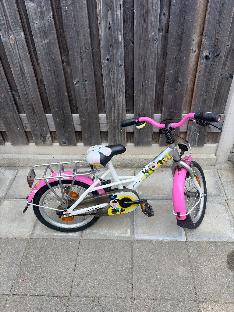 kinderfiets van loekie, Ophalen, Gebruikt, Minder dan 16 inch
