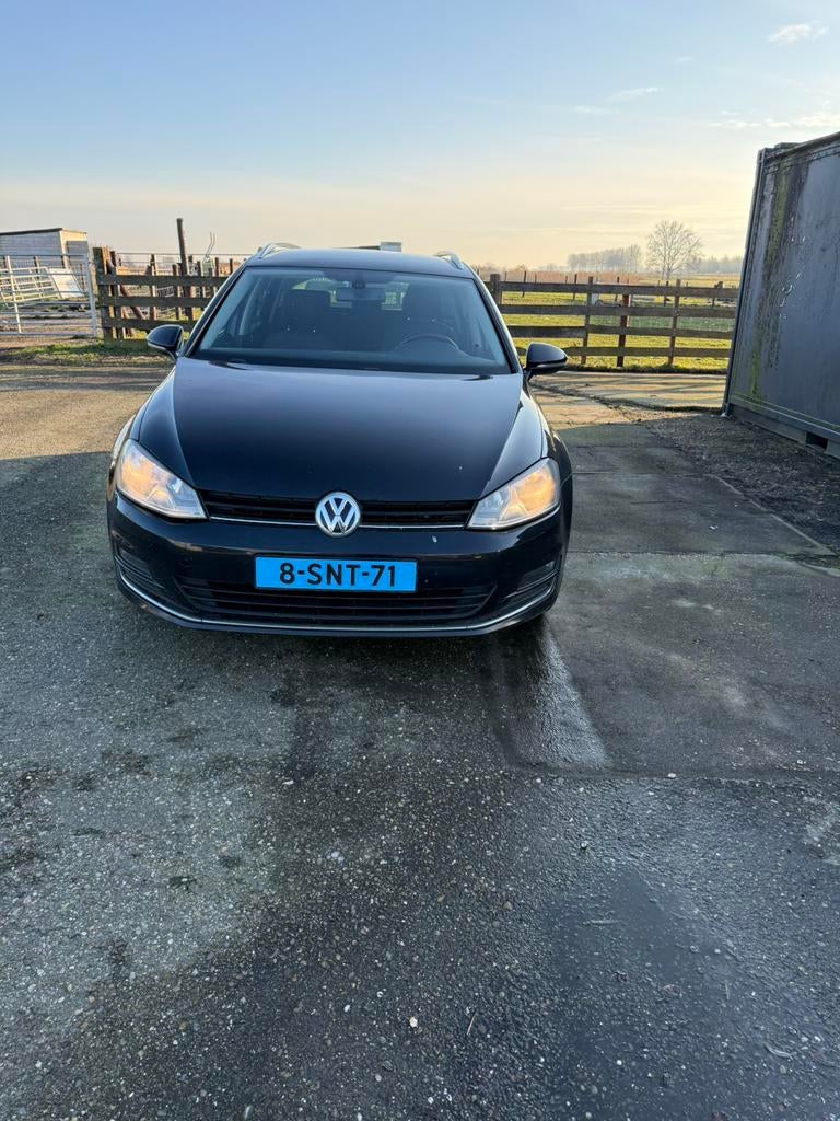Volkswagen Golf 1.6 TDI 81KW/110PK Var. Aut7 2013 Zwart, Stof, Euro 6, 4 cilinders, 700 kg
