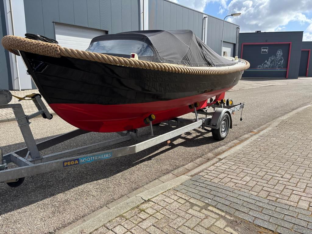 Albatros 21 Sloep met zo goed als nieuwe Vetus 33 PK motor, Watersport en Boten, Ophalen, Binnenboordmotor, Diesel, Zo goed als nieuw