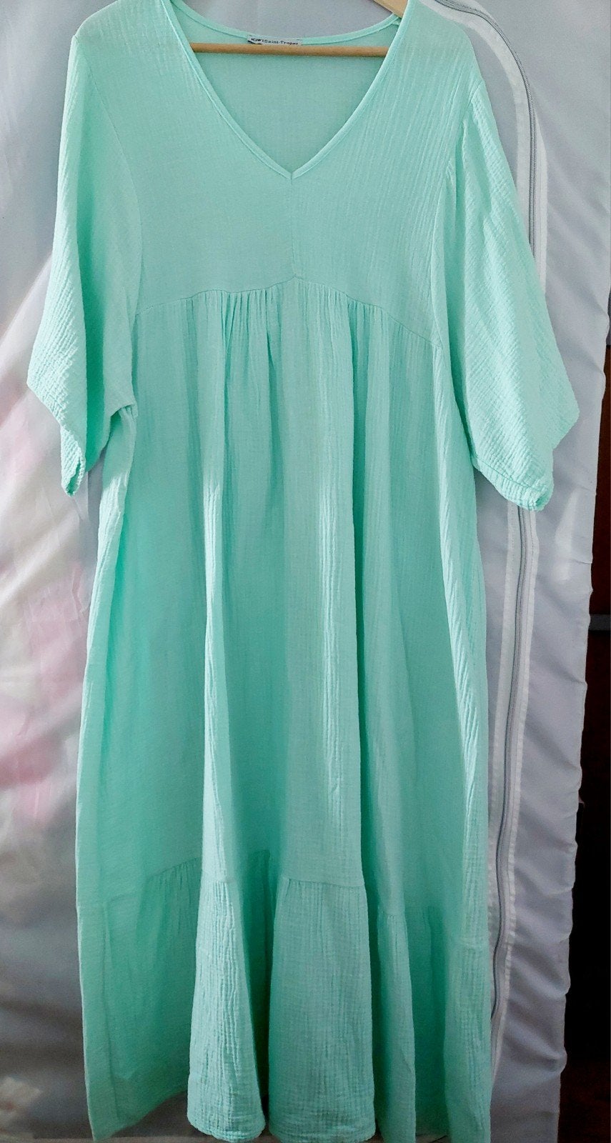 Nieuwe Kiwi Saint-Tropez Maxi Jurk  XL, Maat 46/48 (XL) of groter, Nieuw, Ophalen of Verzenden, Kiwi Saint-Tropez