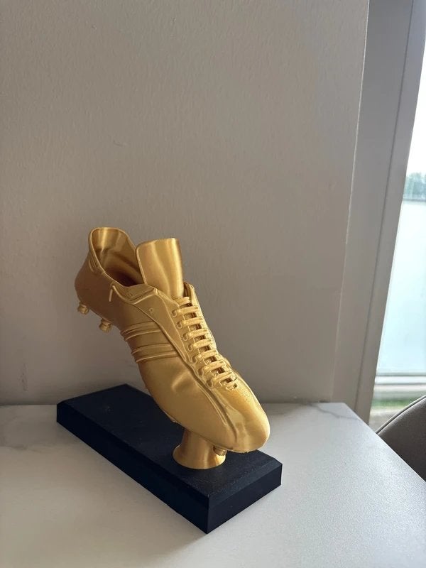 Gouden Schoen Trofee, Ophalen of Verzenden, Zo goed als nieuw, Overige sporten, Beeldje of Poppetje