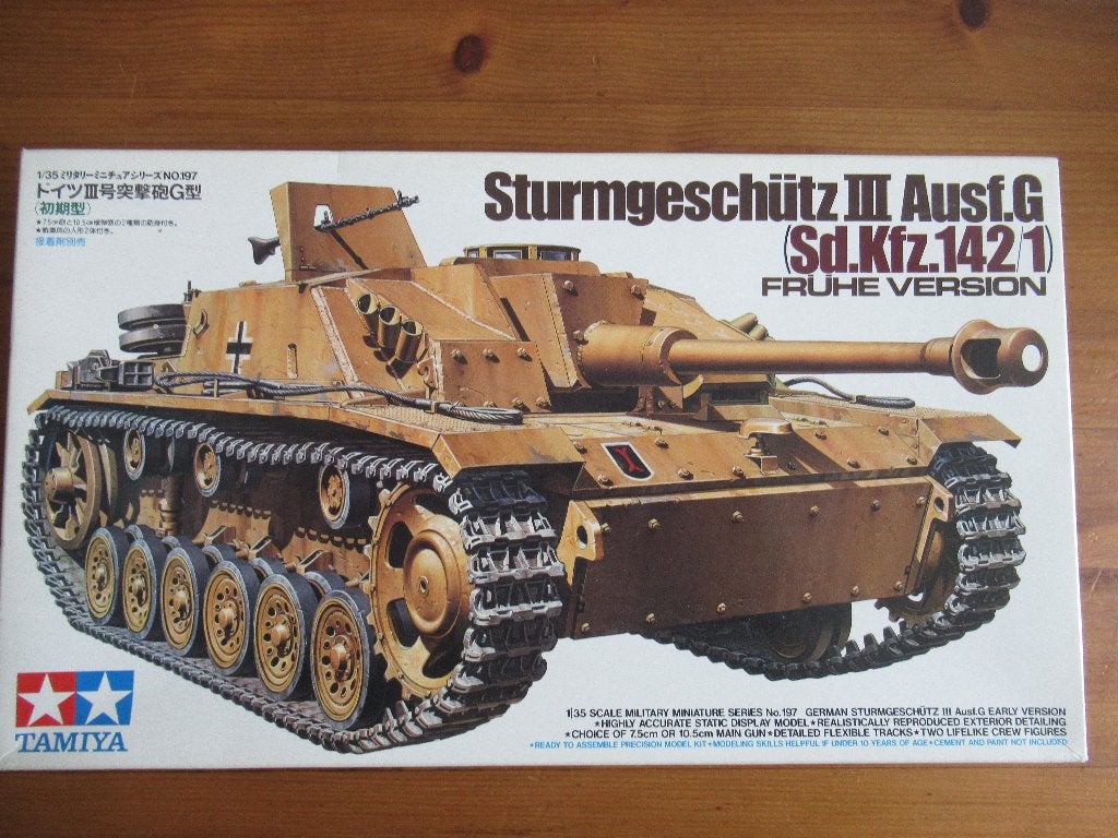 StuG III ausf.G early version (Tamiya 1/35) + extra's, Tank, 1:32 tot 1:50, Nieuw, Ophalen of Verzenden