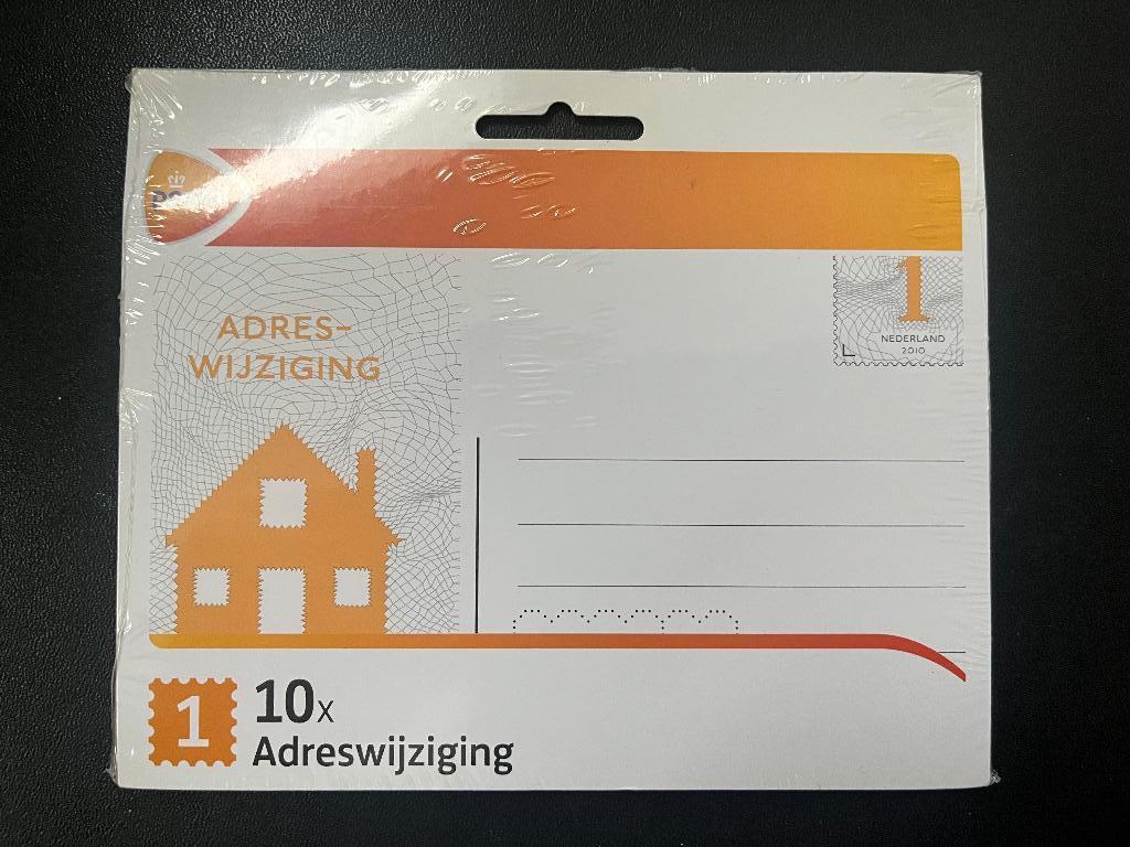 Pakje verhuiskaarten G. 78c, L-fosfor oude layout PostNL, Verzenden, Briefkaart