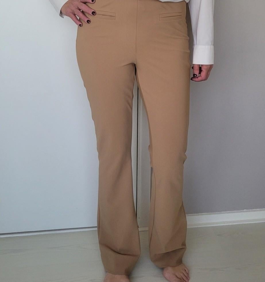 Studio Anneloes Saar Bonded Flair broek XS Camel Dikke trave, Studio Anneloes, Beige, Ophalen of Verzenden, Zo goed als nieuw