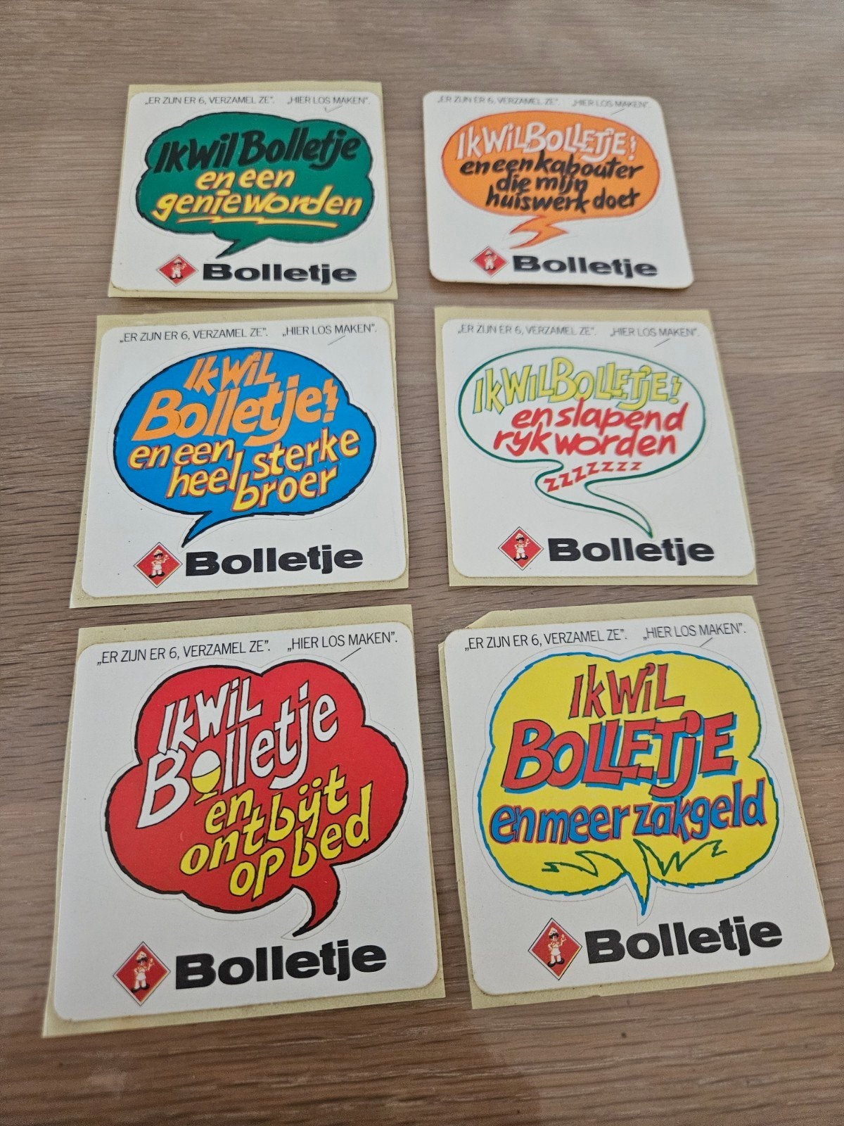 Bolletje stickers, Ophalen of Verzenden