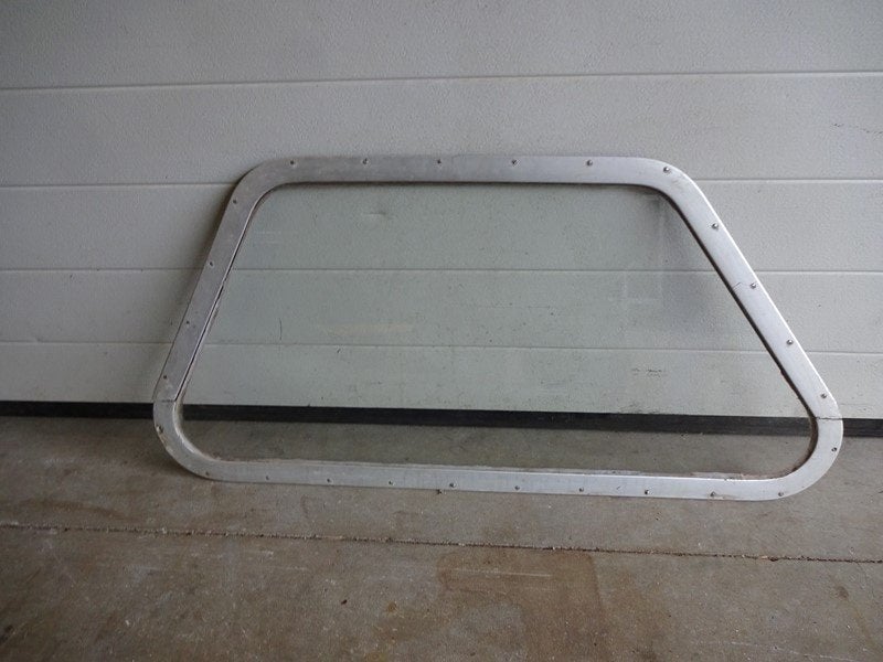 Raam in aluminium 96,5 x 46,5 cm, Watersport en Boten, Ophalen, Gebruikt, Overige typen