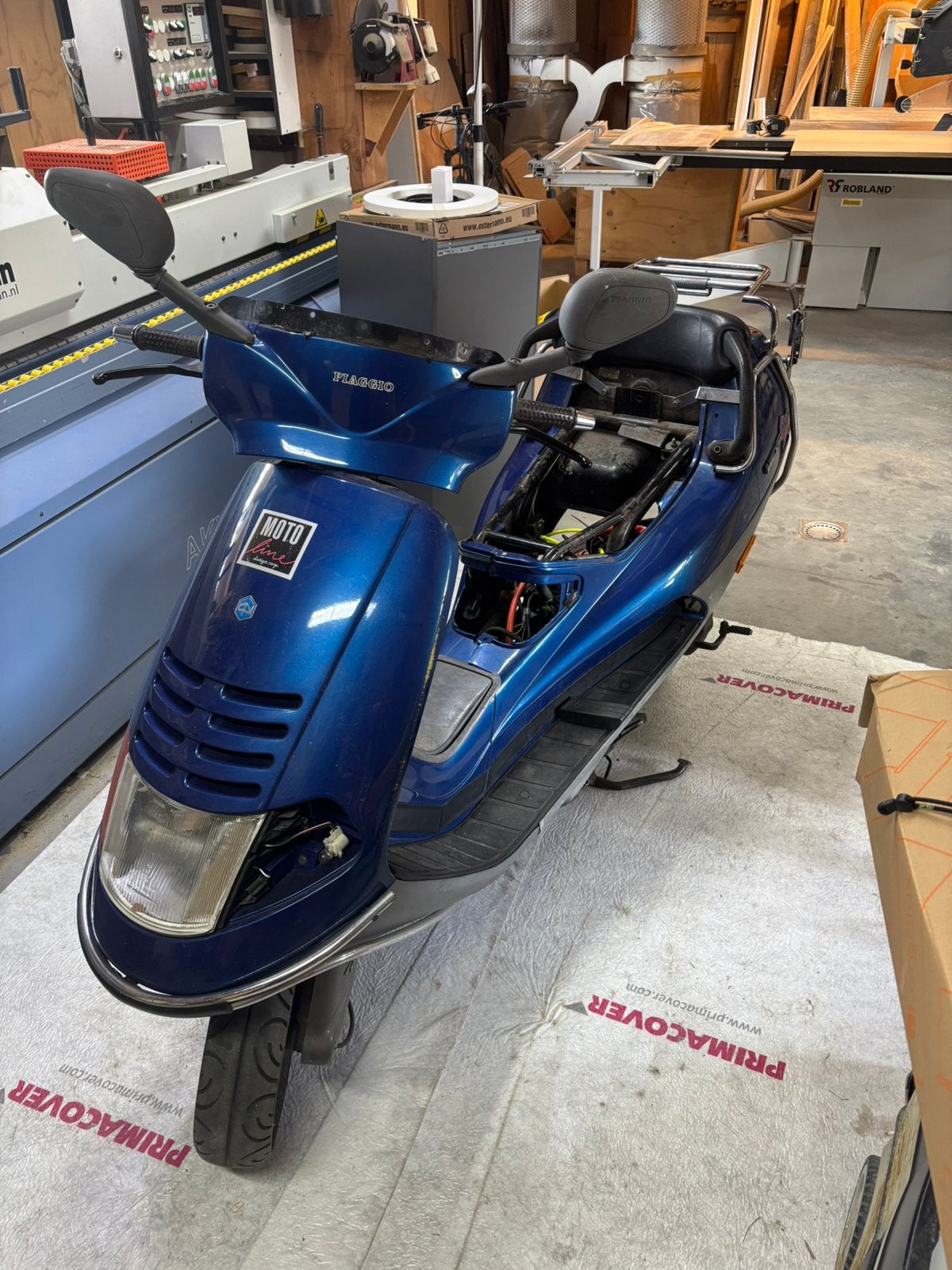 Hexa FRAME tekoop, Ophalen, Zo goed als nieuw, Benzine