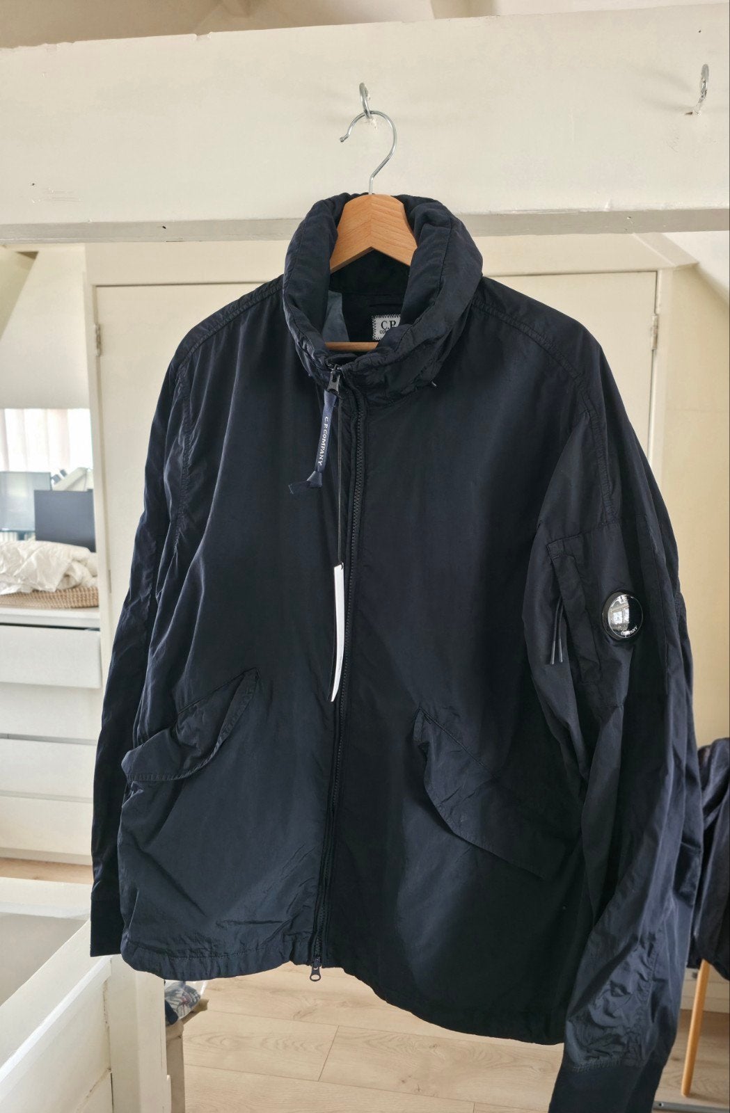 C.P. Company Chrome-R Medium Jacket - Maat XL, C.P. Company, Zwart, Maat 56/58 (XL), Ophalen of Verzenden