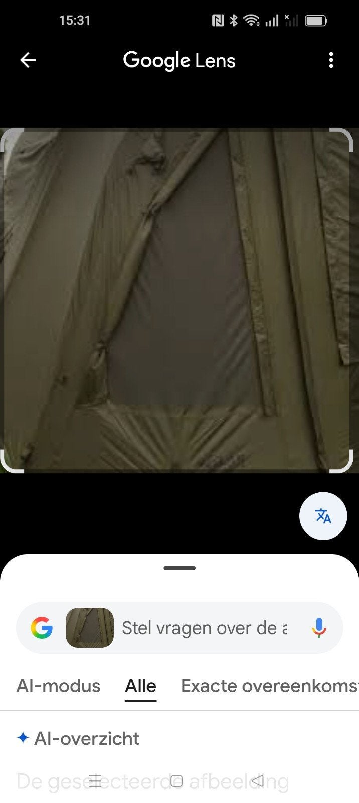 Solar SP 747 Jumbo 2 Man Bivvy - Zo goed als nieuw, Ophalen of Verzenden, Zo goed als nieuw