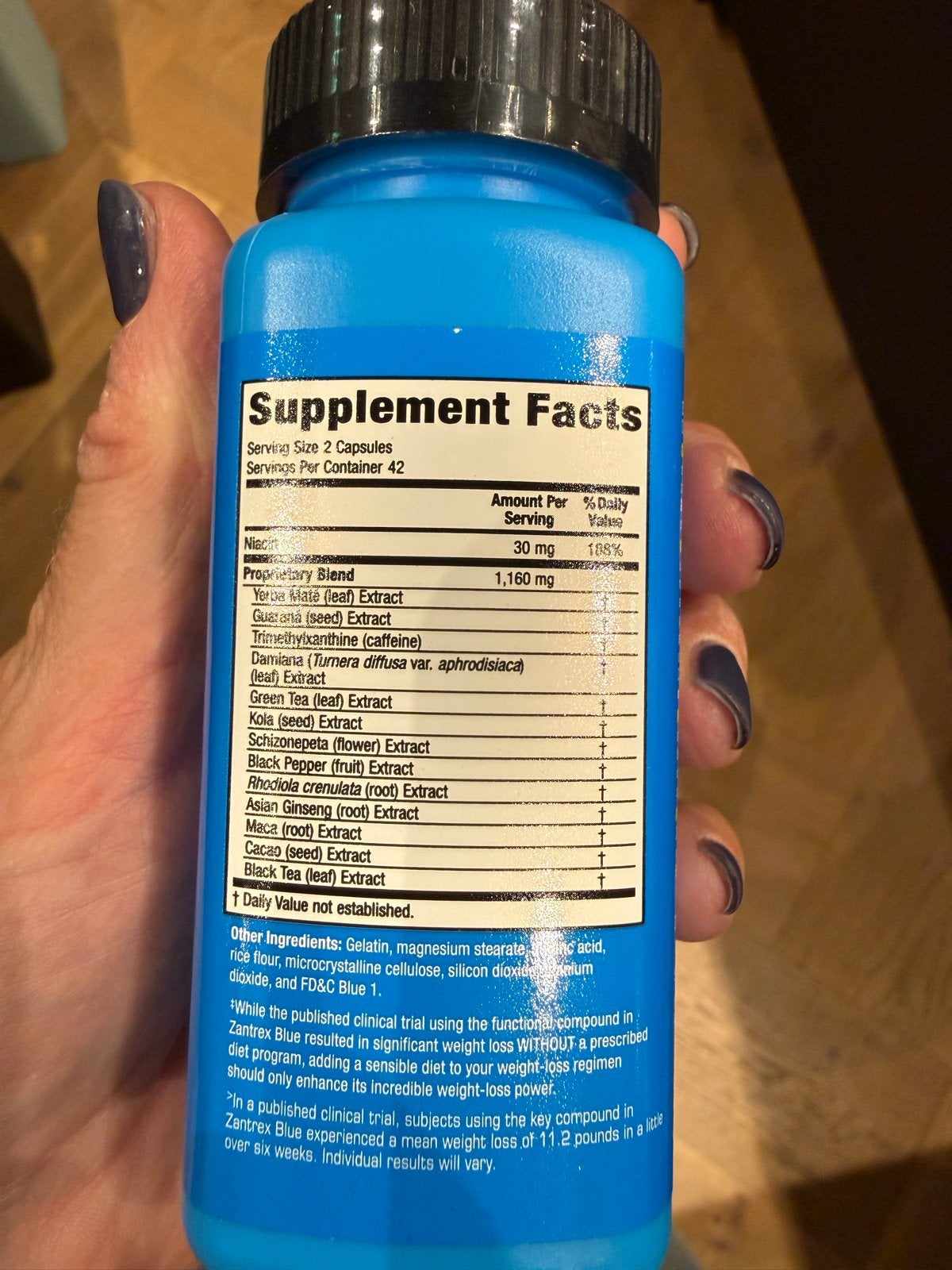 Zantrex Blue - Voedingssupplement voor gewichtsverlies, Ophalen of Verzenden, Nieuw, Overige typen