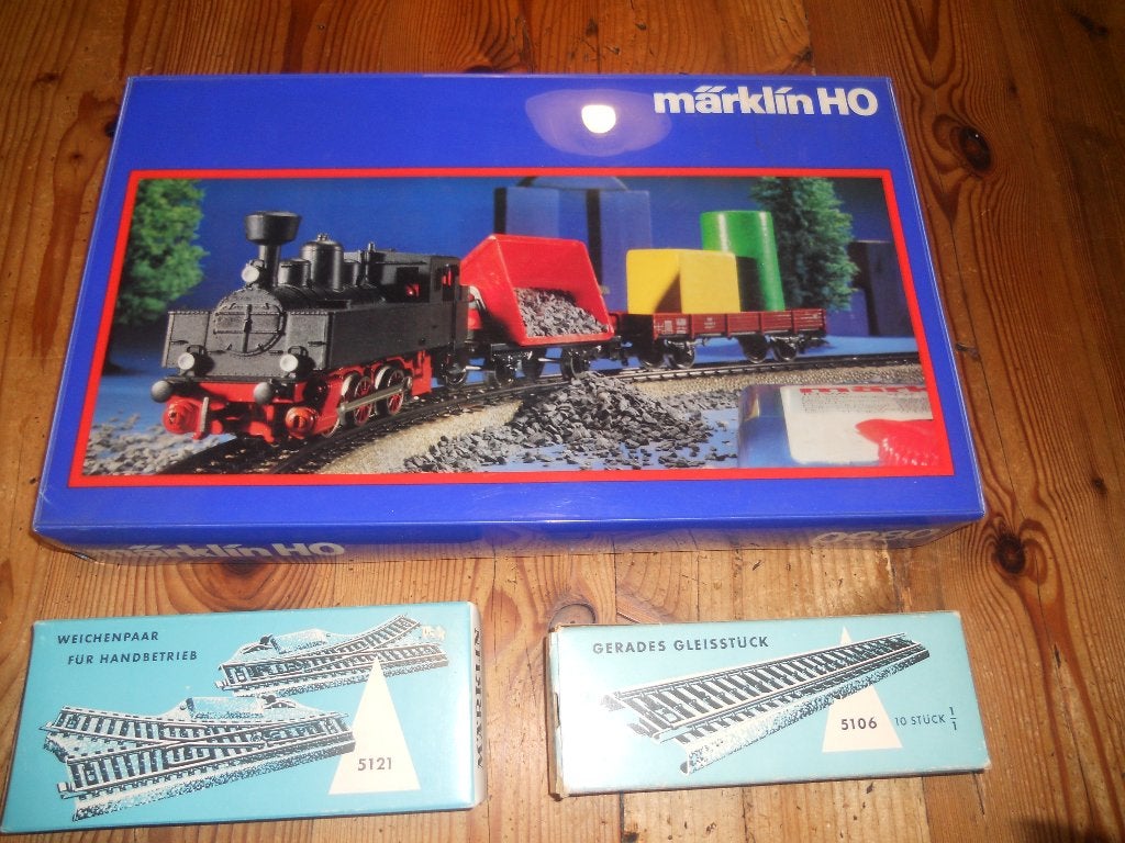 Märklin 0980 - 5106 - 5121, Wisselstroom, Gebruikt, Wagon, Ophalen of Verzenden