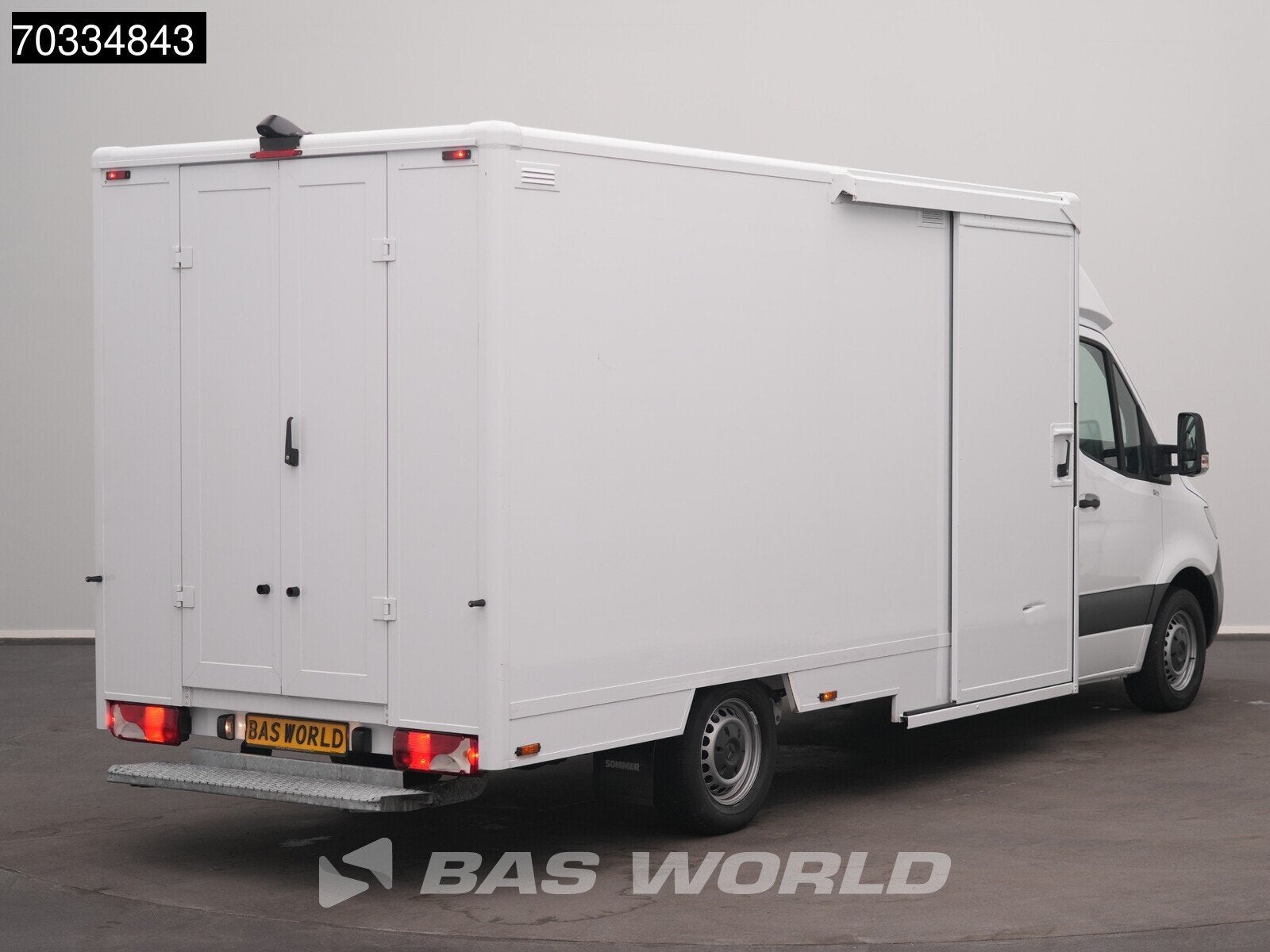 Mercedes Sprinter 315 CDI Automaat Airco Bakwagen Verkoopwag, Automaat, Stof, Gebruikt, Euro 6