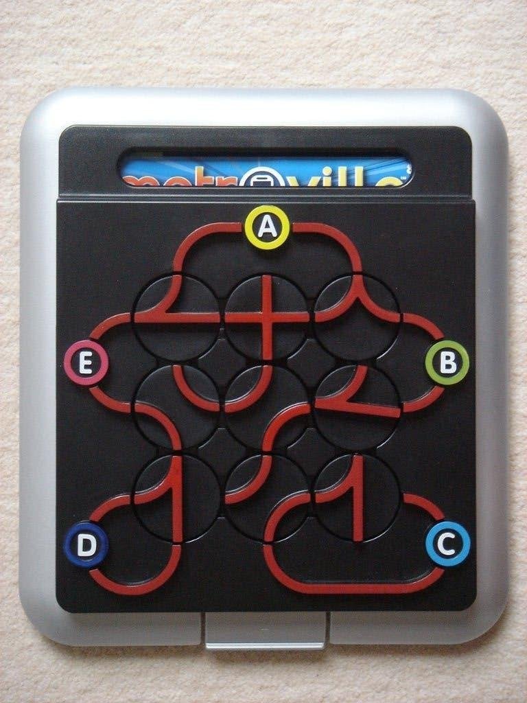 LEUK: Metroville - Breinbreker - Smart Games, Hobby en Vrije tijd, Een of twee spelers, Ophalen of Verzenden, Gebruikt, SmartGames