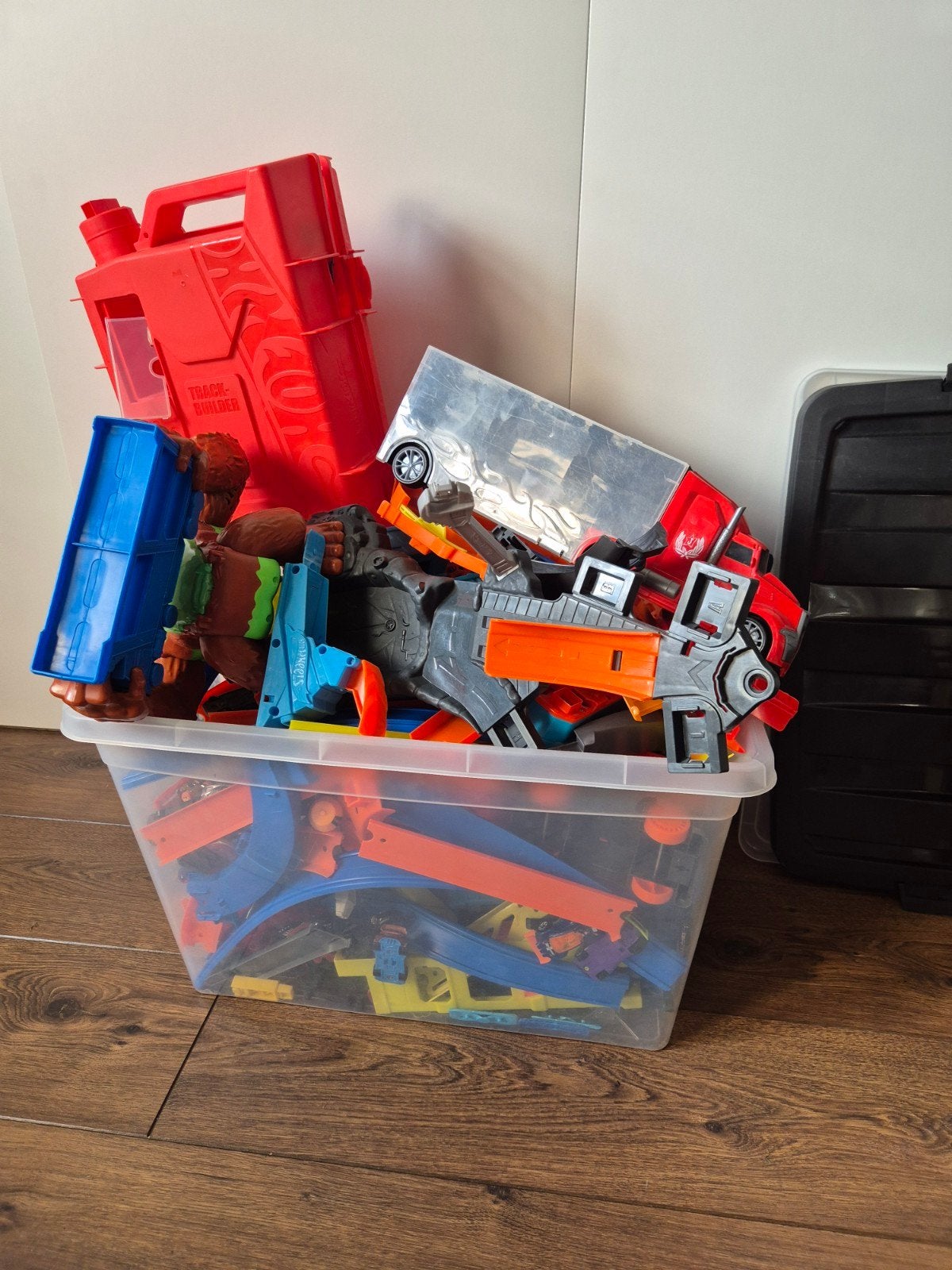 Grote doos vol Hot Wheels, Ophalen, Jongen