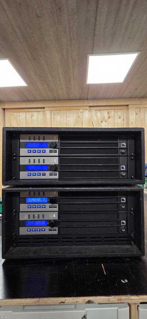 L-acoustics LA4 versterkers, Ophalen, Gebruikt