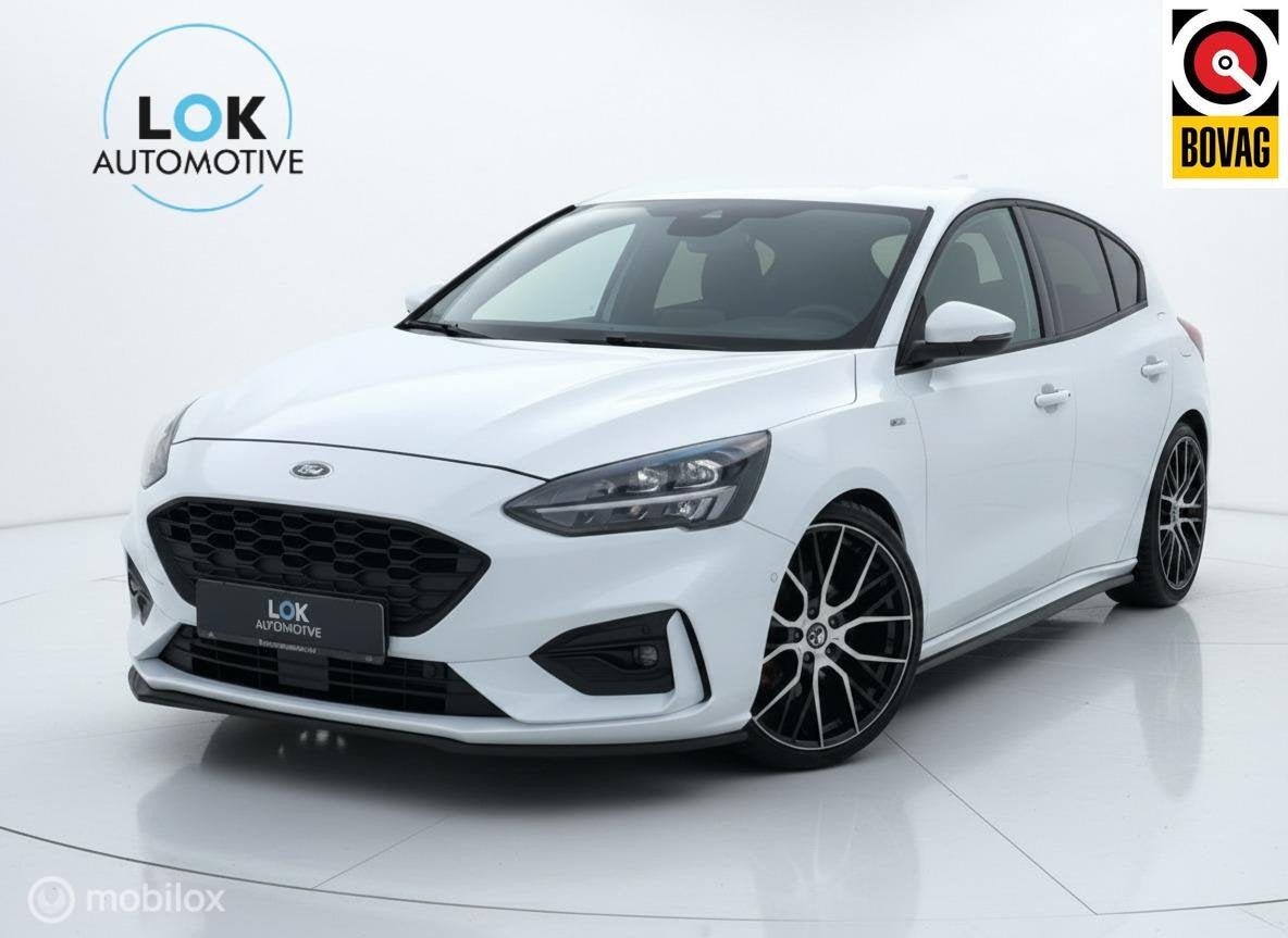 Ford Focus 1.5 EcoBoost ST Line|B&O|HUD|CAMERA|LED|STOELVERW, Stof, Zwart, Wit, Bedrijf
