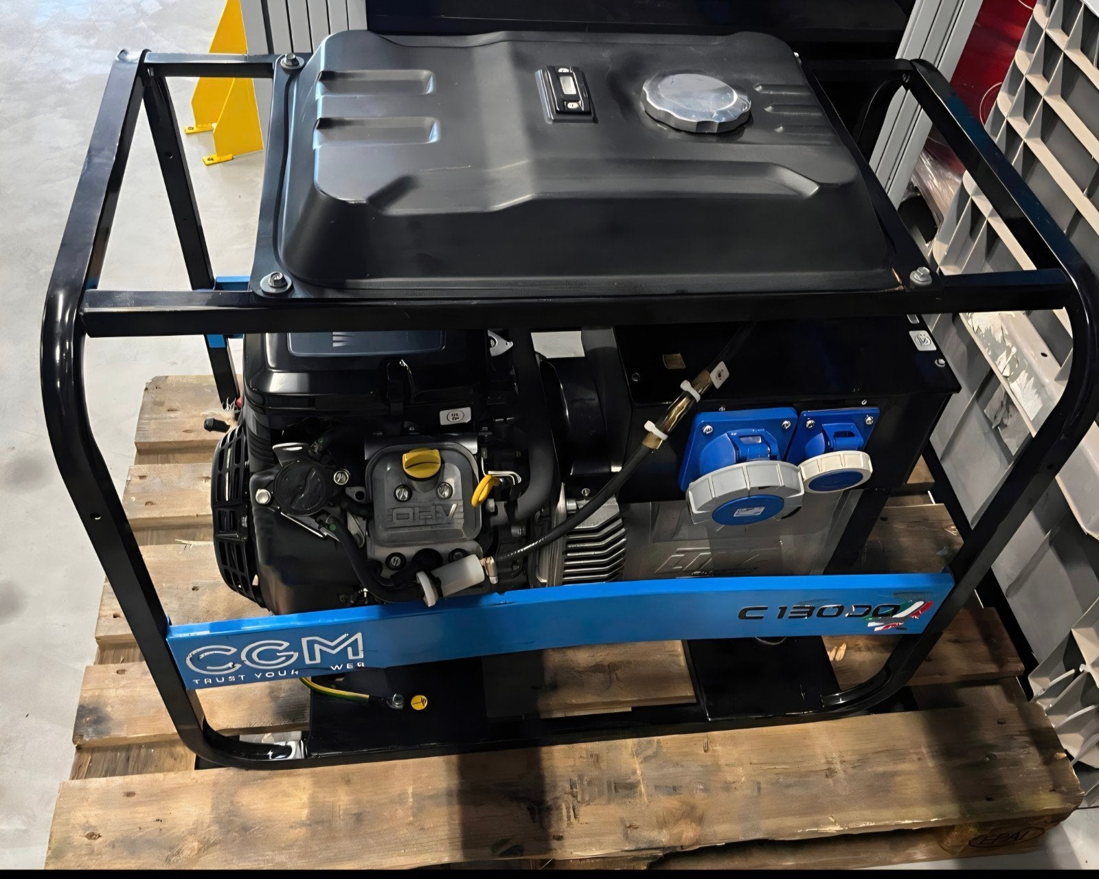 CGM C13000T Krachtstroom Aggregaat 400V | 12kVA | Briggs & S, Ophalen, Zo goed als nieuw