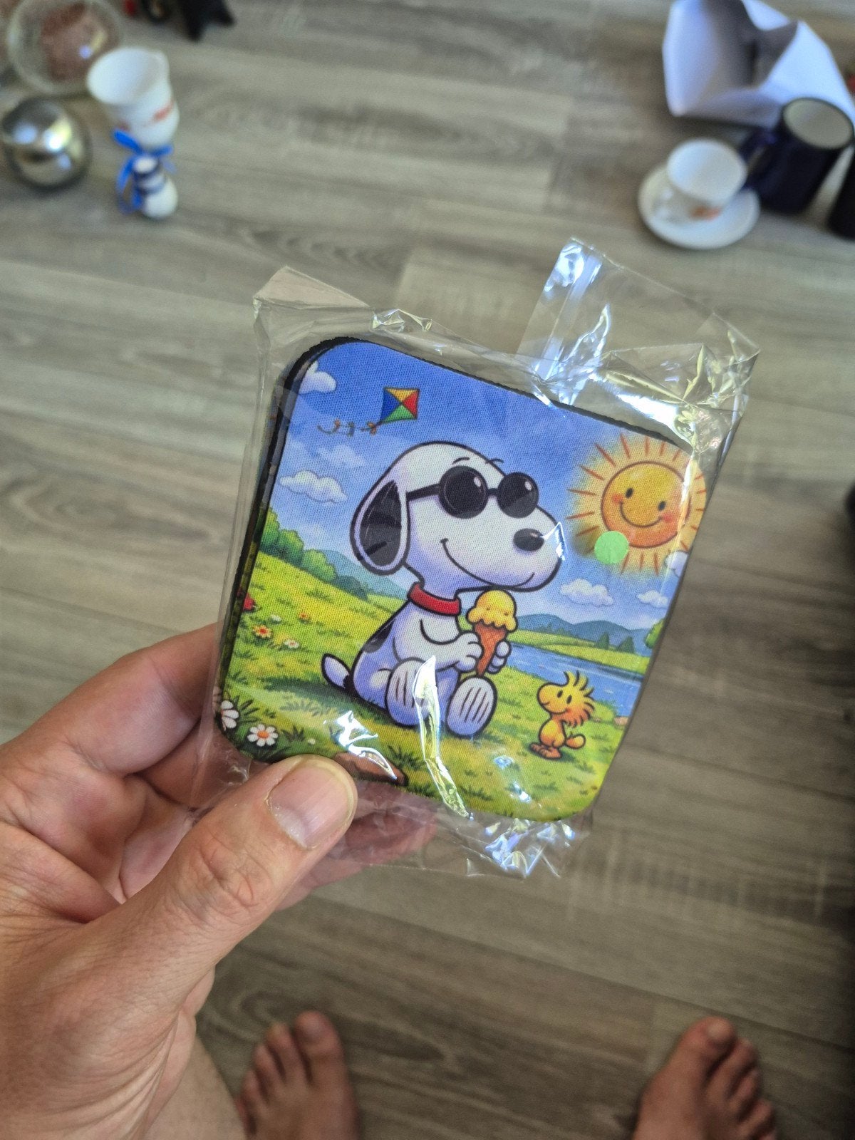 Snoopy onderzetters set - Nieuw in verpakking, Ophalen of Verzenden