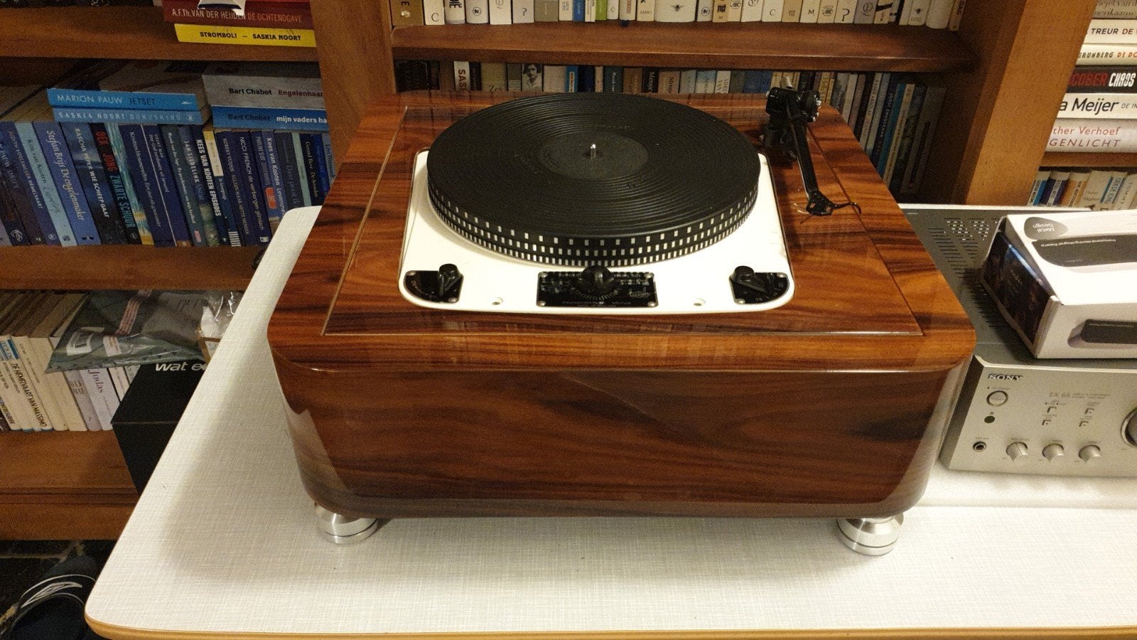 Thorens TD 124 of Garrard 301 , 401plint, Audio, Tv en Foto, Platenspelers, Ophalen, Nieuw, Thorens