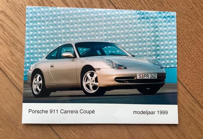 Porsche 996  carrera coupe persfoto 1999, Ophalen of Verzenden, Zo goed als nieuw, Auto's