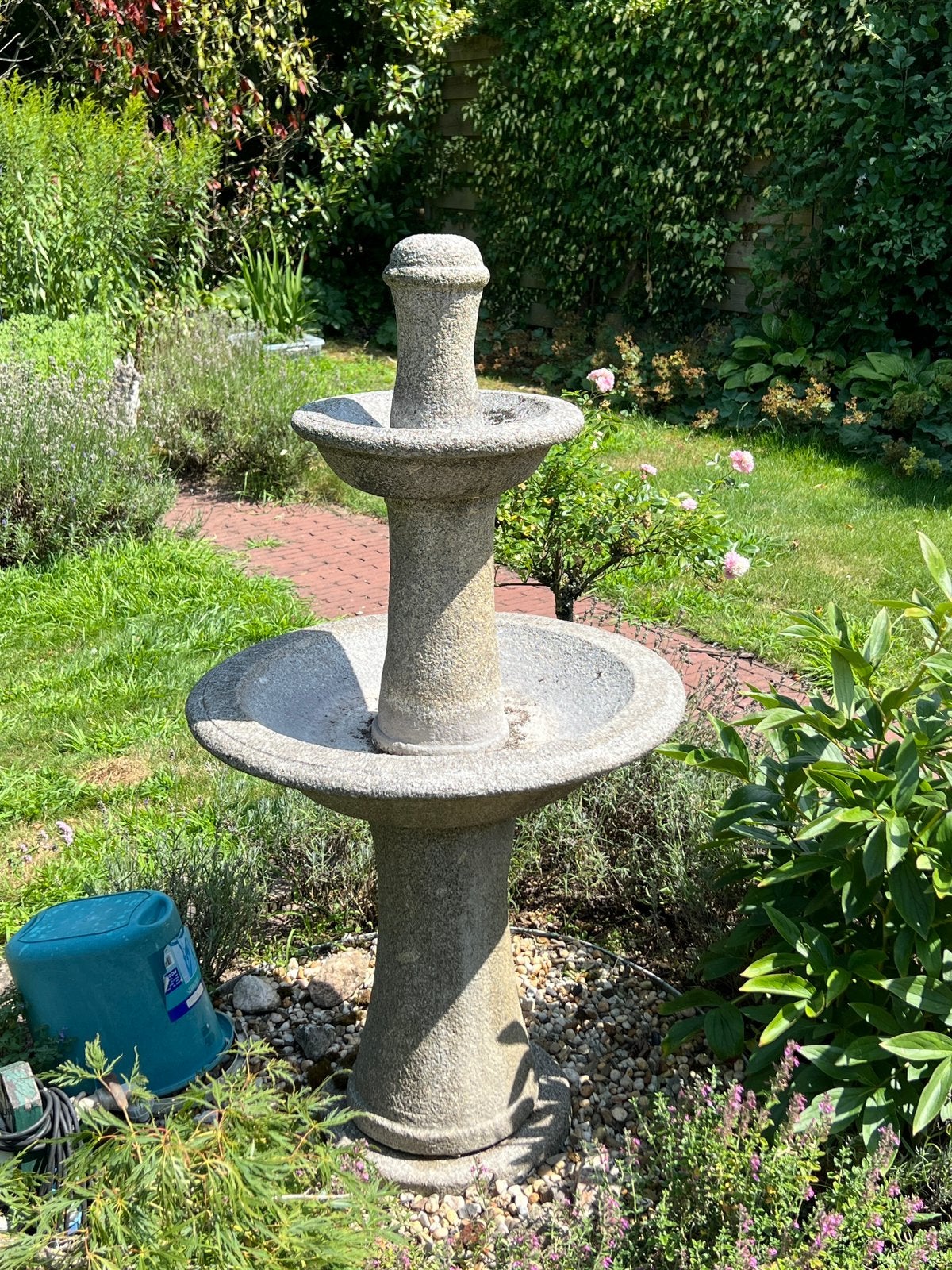 Te koop waterornament beton, Ophalen, Gebruikt, Beton, Waterornament