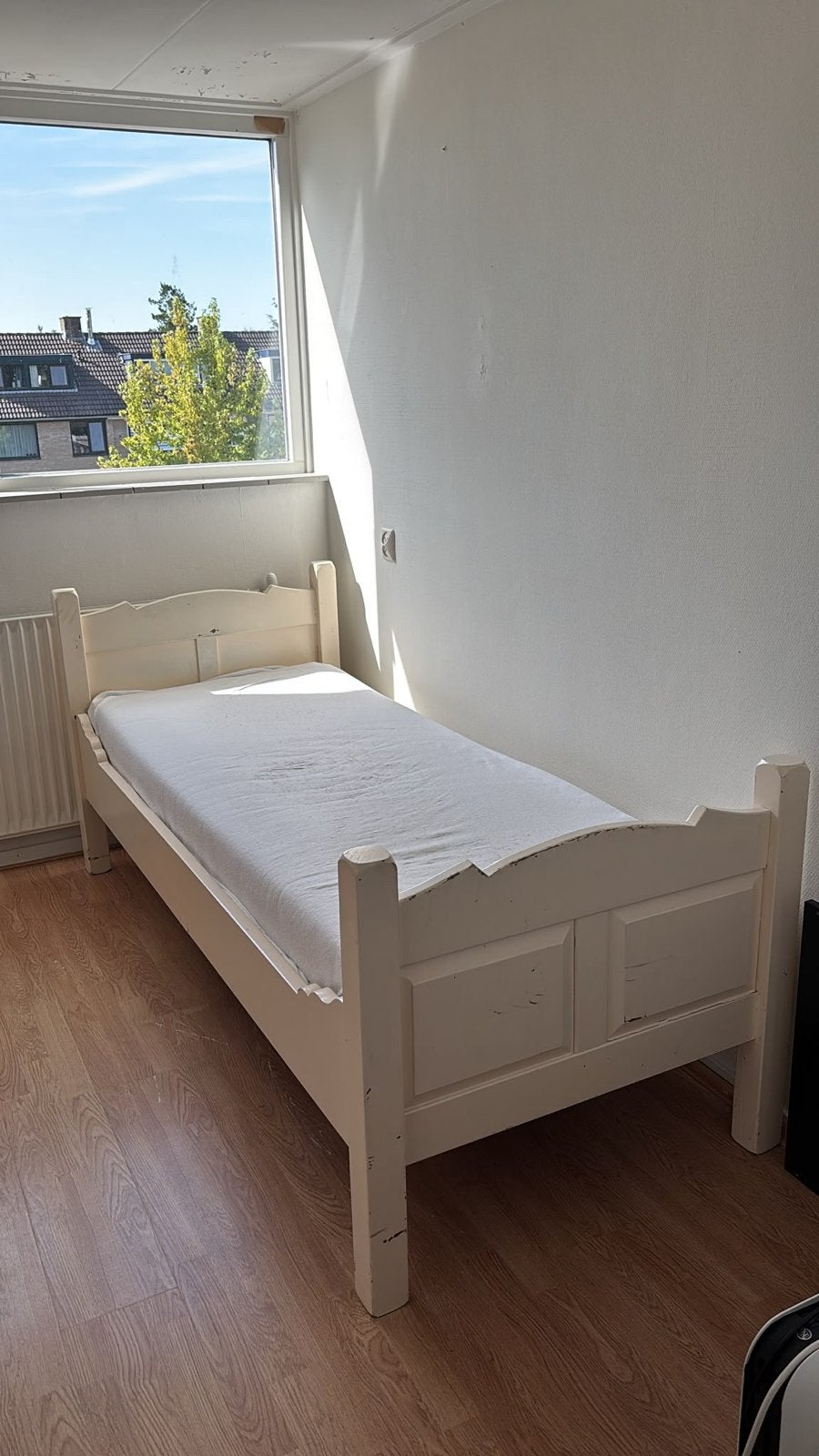 GRATIS | Kwalitatief goed bed, makkelijk uit elkaar te halen, Ophalen, Gebruikt, 90 cm, Eenpersoons