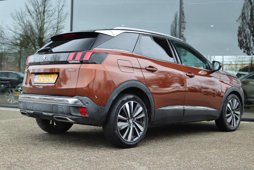 PEUGEOT 3008 1.2 PT GT LINE CARPLAY | CAMERA | KEY-LESS | DO, Auto's, Peugeot, Gebruikt, Euro 6, 1199 cc, Bruin