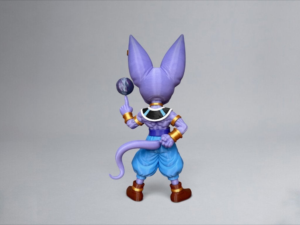 Beerus Figurine – Dragon Ball Z – 300 mm – Fan Collectible, Ophalen of Verzenden, Nieuw, Fantasy