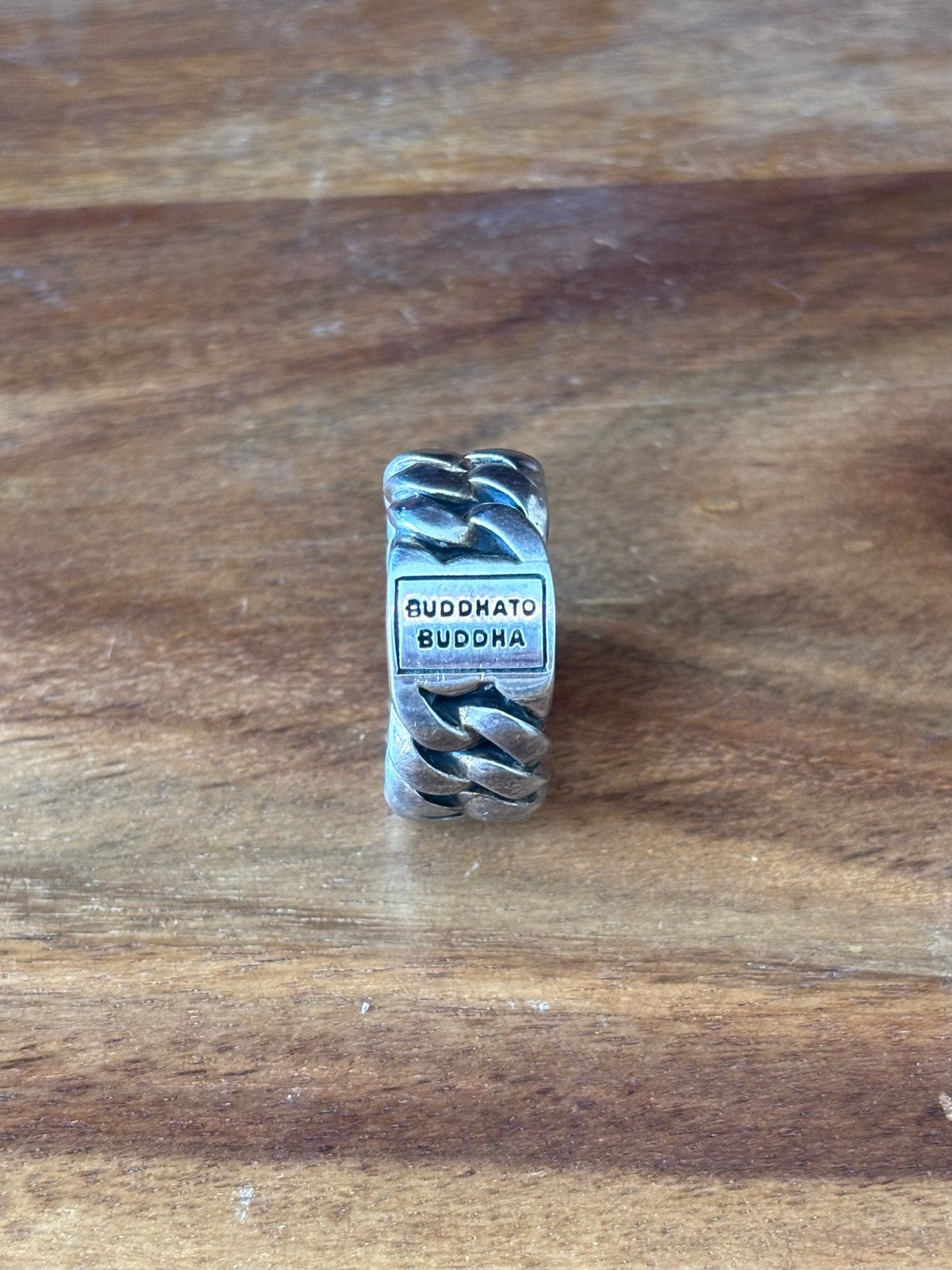 Buddha to Buddha ring, maat 21, Gebruikt, 20 of groter, Ophalen of Verzenden, Dame of Heer