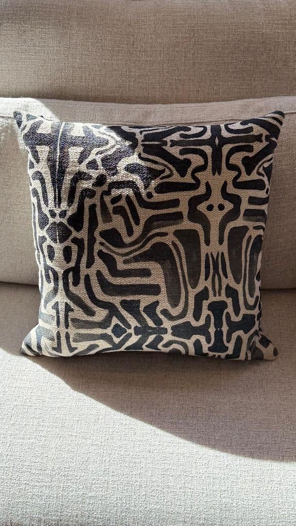 Luxe kussen | EST.1966 by Chantal Keizer 50x50, Ophalen, Zo goed als nieuw, Overige kleuren, Vierkant