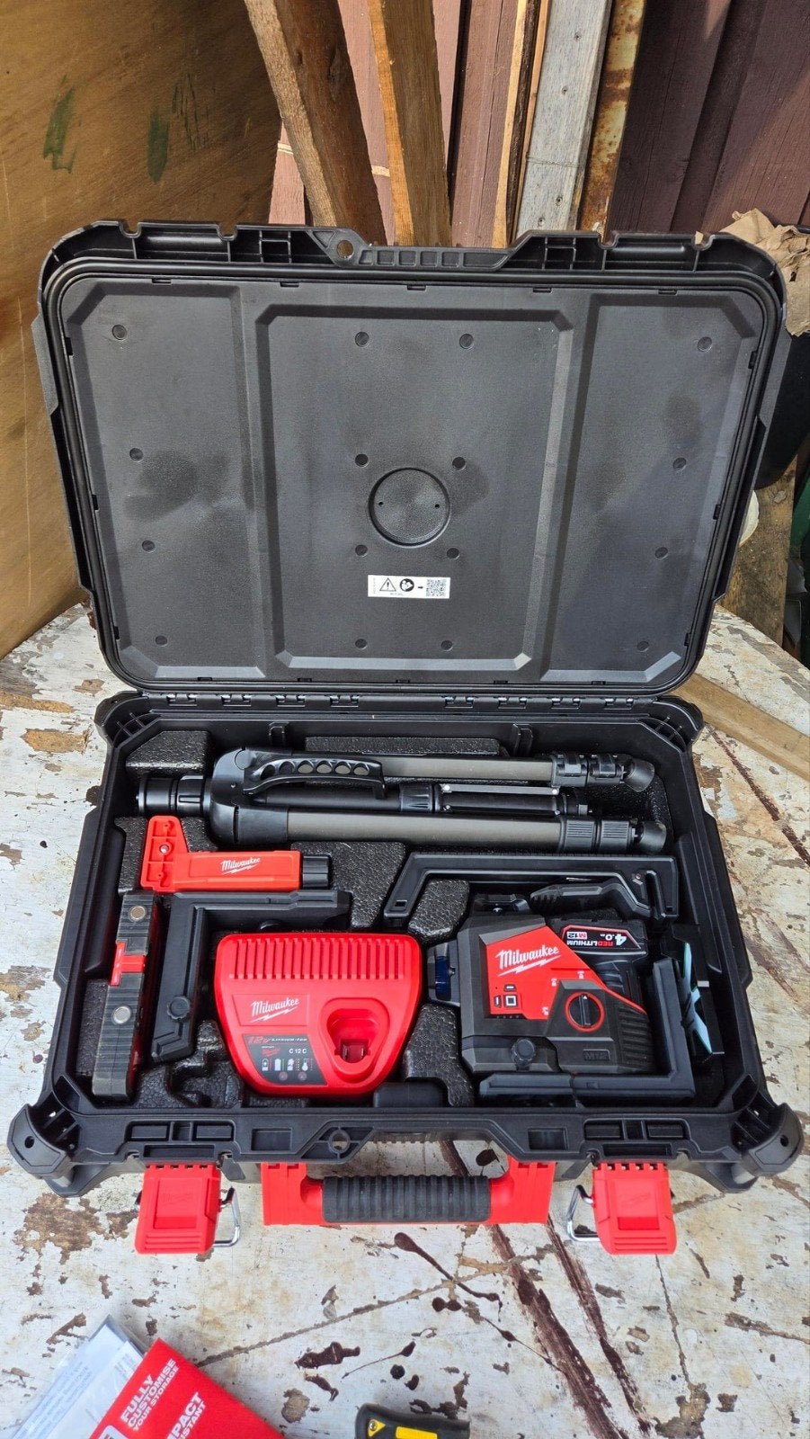 Milwaukee packout koffer gezocht!, Doe-het-zelf en Verbouw, Meetapparatuur, Ophalen of Verzenden, Zo goed als nieuw, Licht