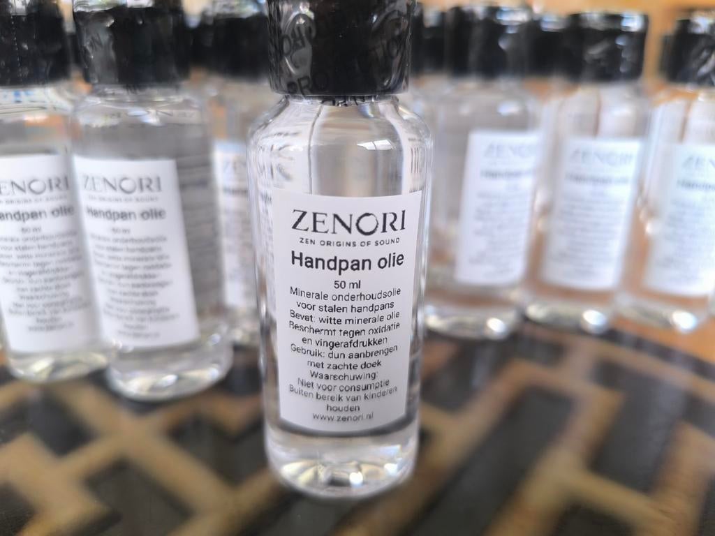 Handpan Olie 50ml - Zenori, Ophalen of Verzenden, Info@zenori.nl, Onbekend, Nederland, Zenori