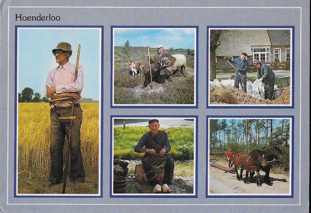 Vc468 gelopen ansichtkaart Hoenderloo, Ophalen of Verzenden, 1980 tot heden, Gelopen
