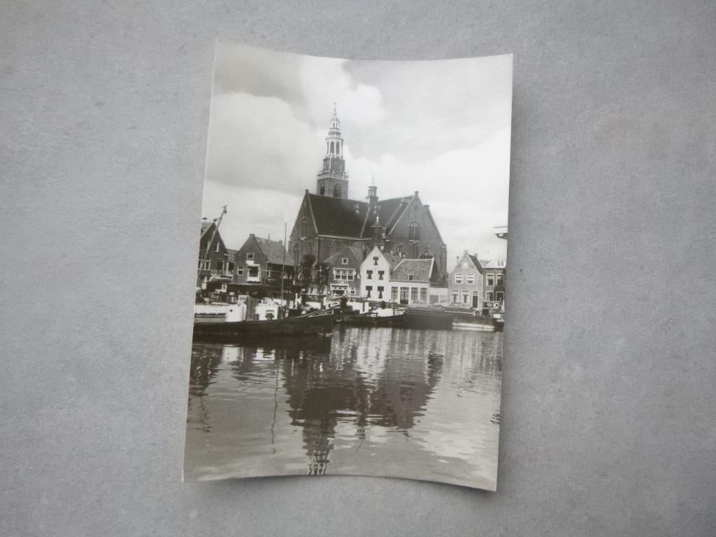 Maassluis, kom van de haven en grote kerk  nr. 120, Verzenden, 1980 tot heden, Ongelopen, Zuid-Holland