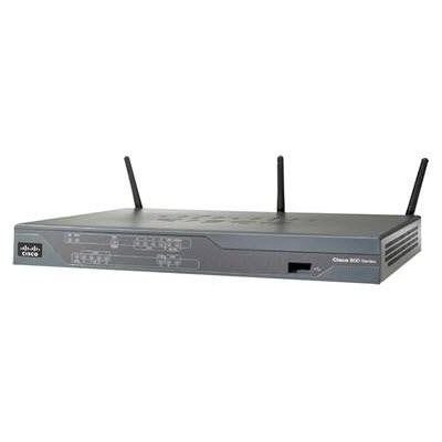 Cisco 887W-GN-A-K9 Integrated Services Router BRI 4-Port FE, Ophalen of Verzenden, Gebruikt, Router met modem, Cisco Linksys