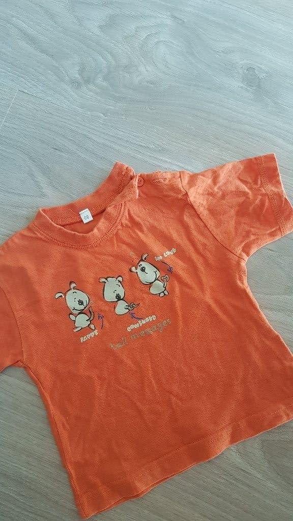 leuk shirt 68, Kinderen en Baby's, Babykleding | Maat 68, Ophalen of Verzenden, Zo goed als nieuw, Jongetje, Shirtje of Longsleeve