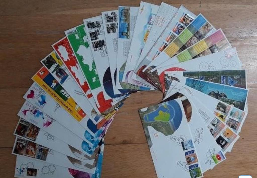 Te koop fdc jaargang 2005 compleet onbeschreven, Ophalen of Verzenden, Onbeschreven, Nederland