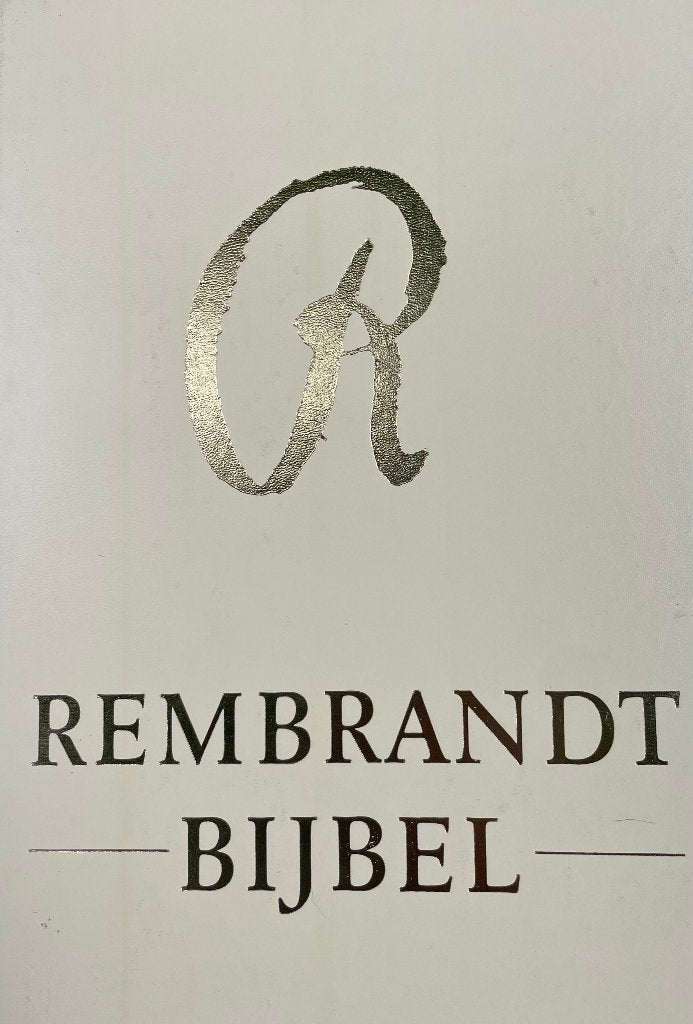 Rembrandt Bijbel (Statenvertaling)-hardcover met goudopdruk, Antiek en Kunst, Ophalen of Verzenden