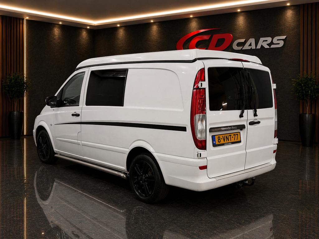 Mercedes-Benz Vito Buscamper 116 CDI 320 Lang Clima, Cruise, Auto's, Euro 5, Gebruikt, 4 cilinders, Wit