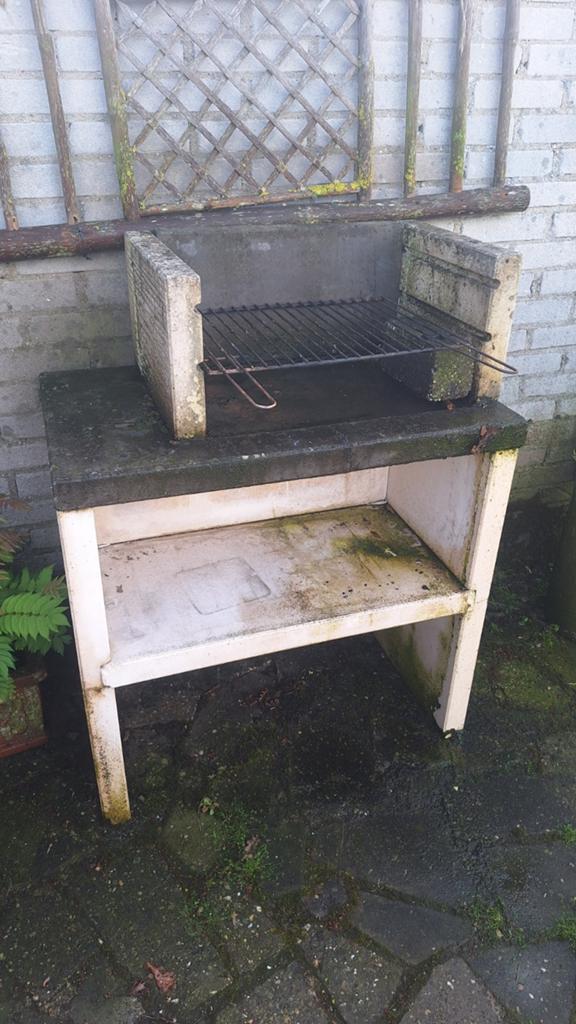 Hartsteen BBQ - Zware stenen barbecue, Ophalen, Gebruikt