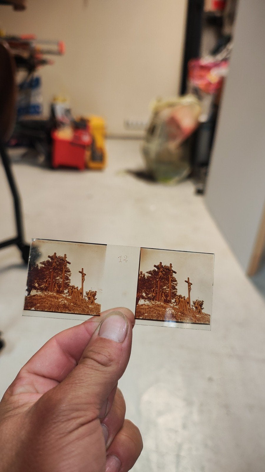 Stereoscoop met positieven 45-107 - Vintage, Ophalen of Verzenden, Gebruikt, Overige merken